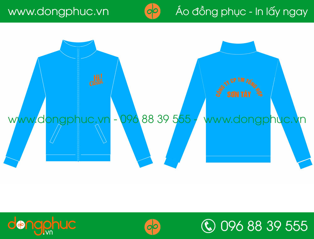 Áo khoác gió đồng phục công ty Sơn tổng hợp